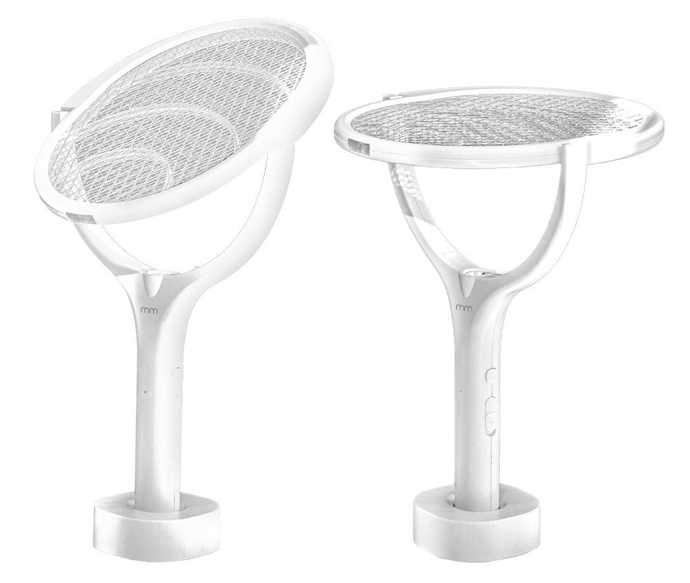 Lampă pentru țânțari cu rachetă de zapper de insecte ca capcană electrică pentru muște