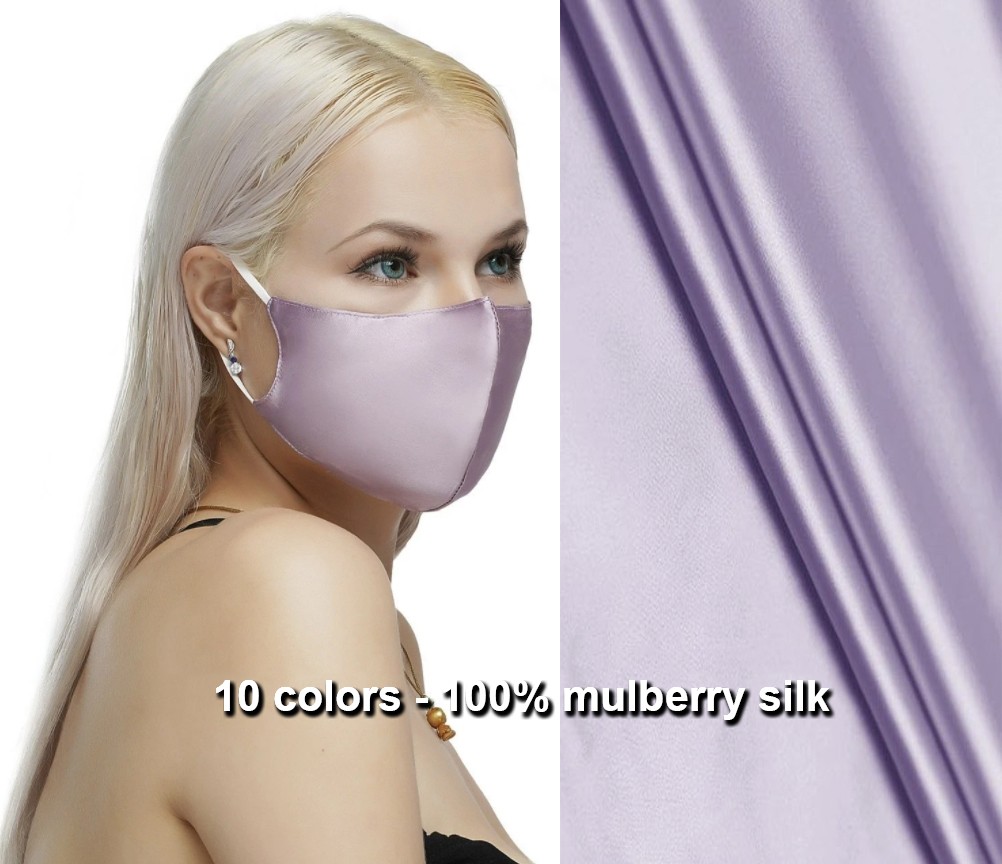 mască de mătase de protecție de lux