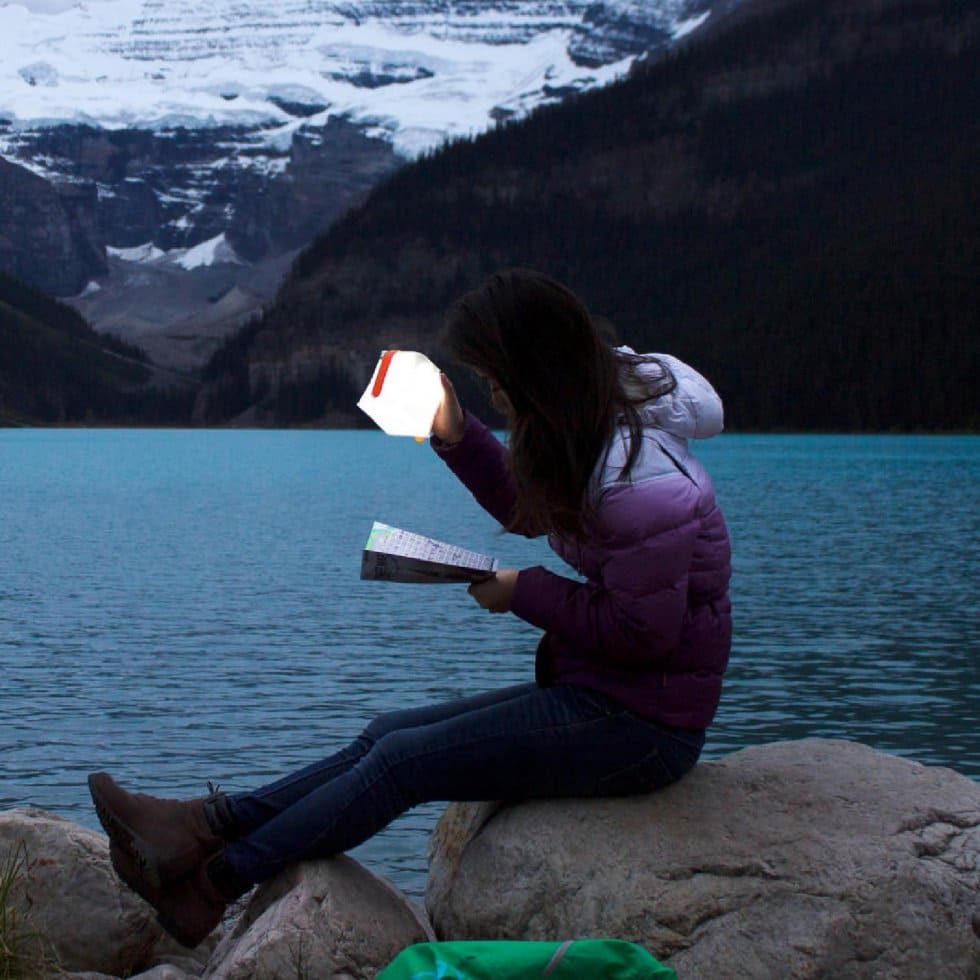 Lampa solara cu led turistic pentru exterior - lumina portabila de camping