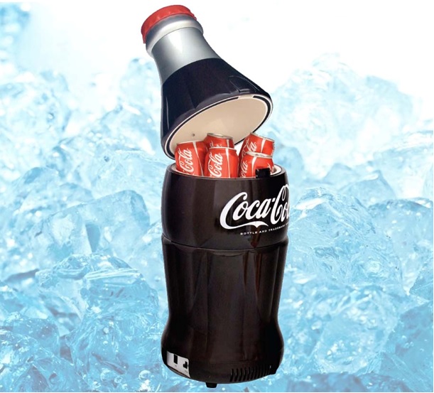 mini fridget sticla de coca cola
