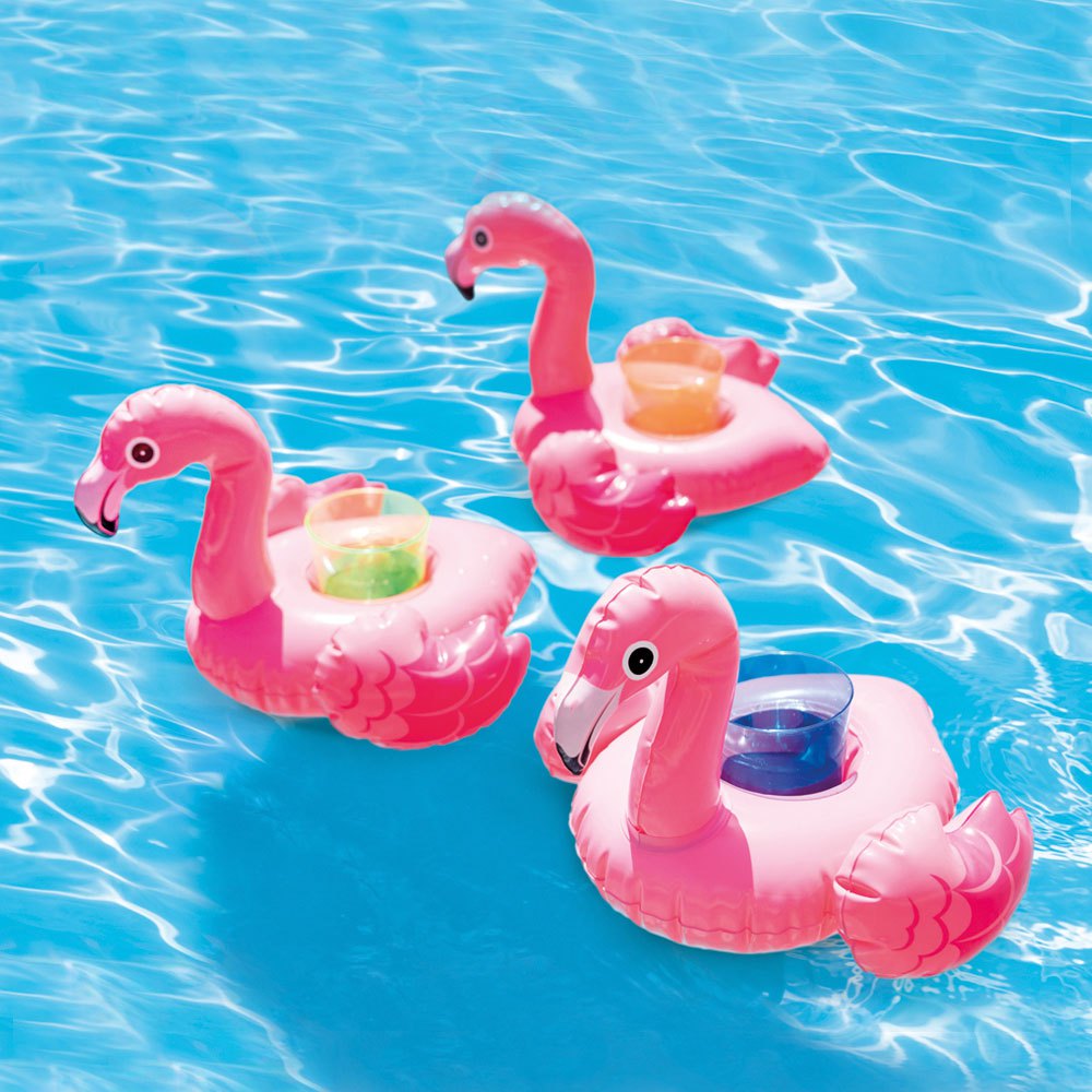 suport pentru pahare gonflabil flamingo plutitor