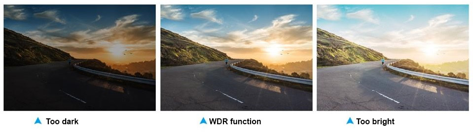 WDR - cameră de mașină cu gamă dinamică largă