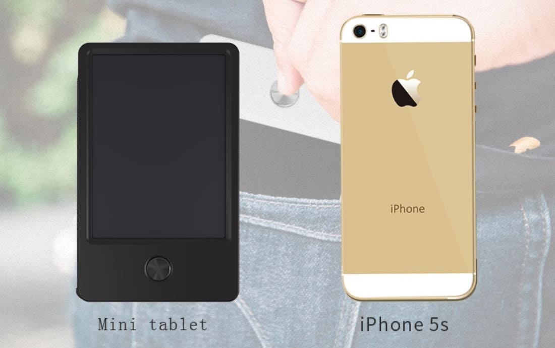 Dimensiuni minime precum telefonul mobil - Masa LCD de buzunar