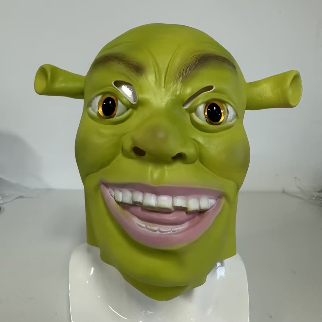 Mască Shrek pentru carnaval