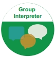 interpret de grup - traducător