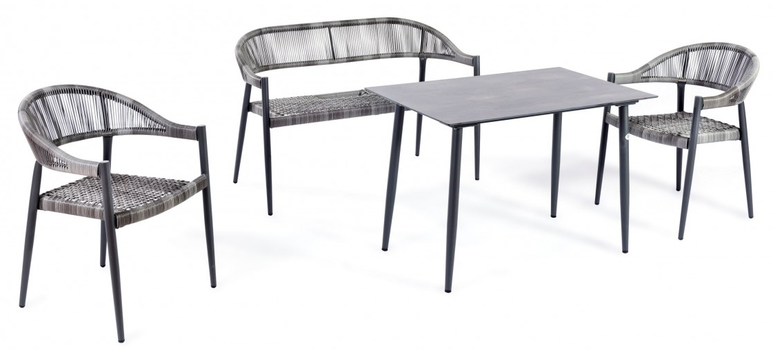 set scaune ratan minimalist elegant modern