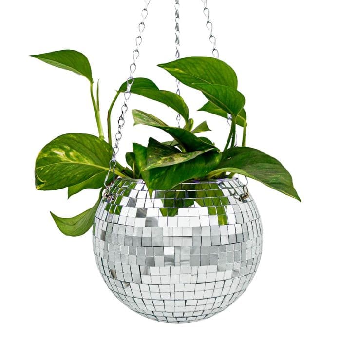 suport pentru plante bilă disco bilă oglindă