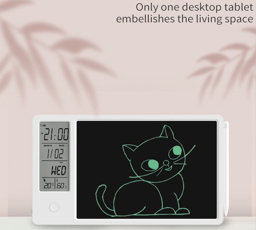 calendar LCD digital cu notebook inteligent pentru scris desen