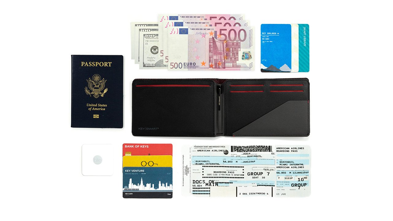 portofel cu pașaport gps