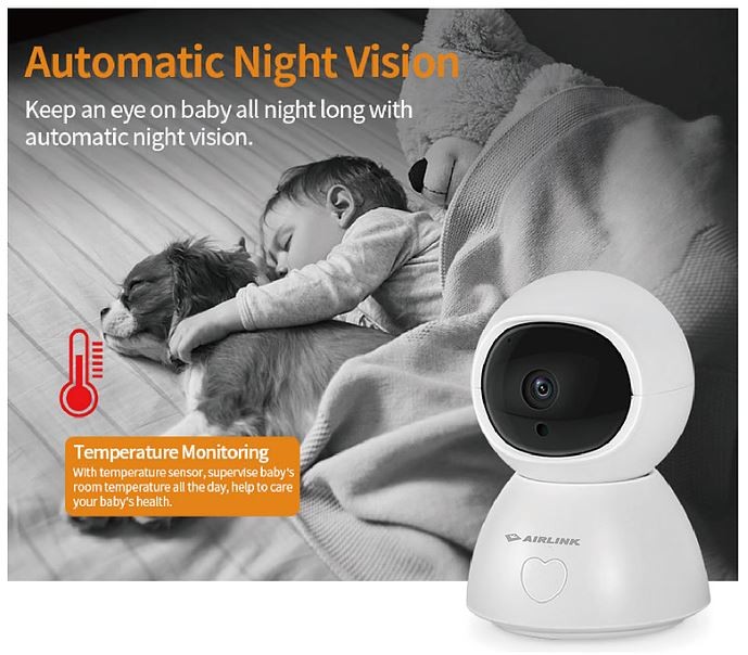 monitor pentru copii cu viziune nocturnă