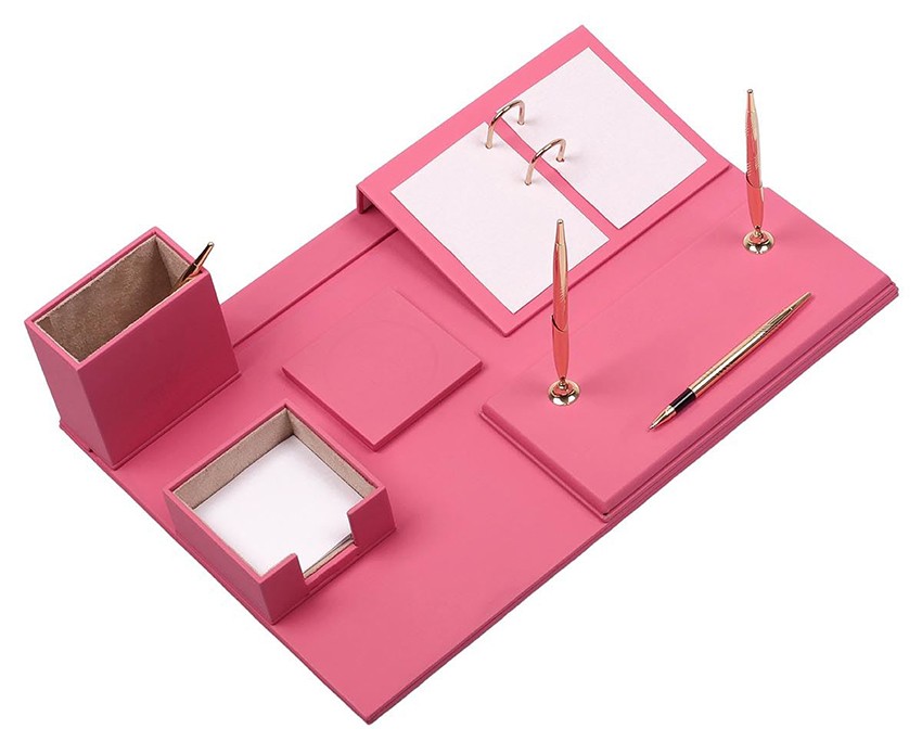 set birou de lux pentru femei pentru accesorii documente