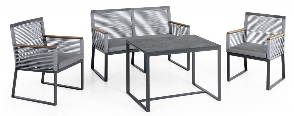 terasa scaune metal exterior aluminiu modern