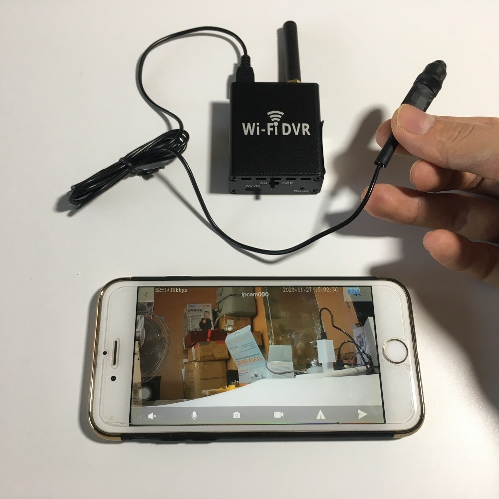 wifi pinhole ip camera micro mini obiectiv