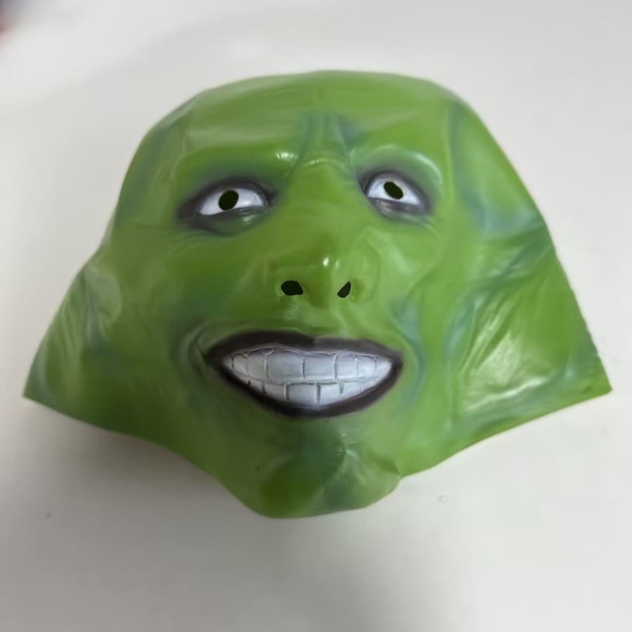 Jim Carrey masca - masca verde