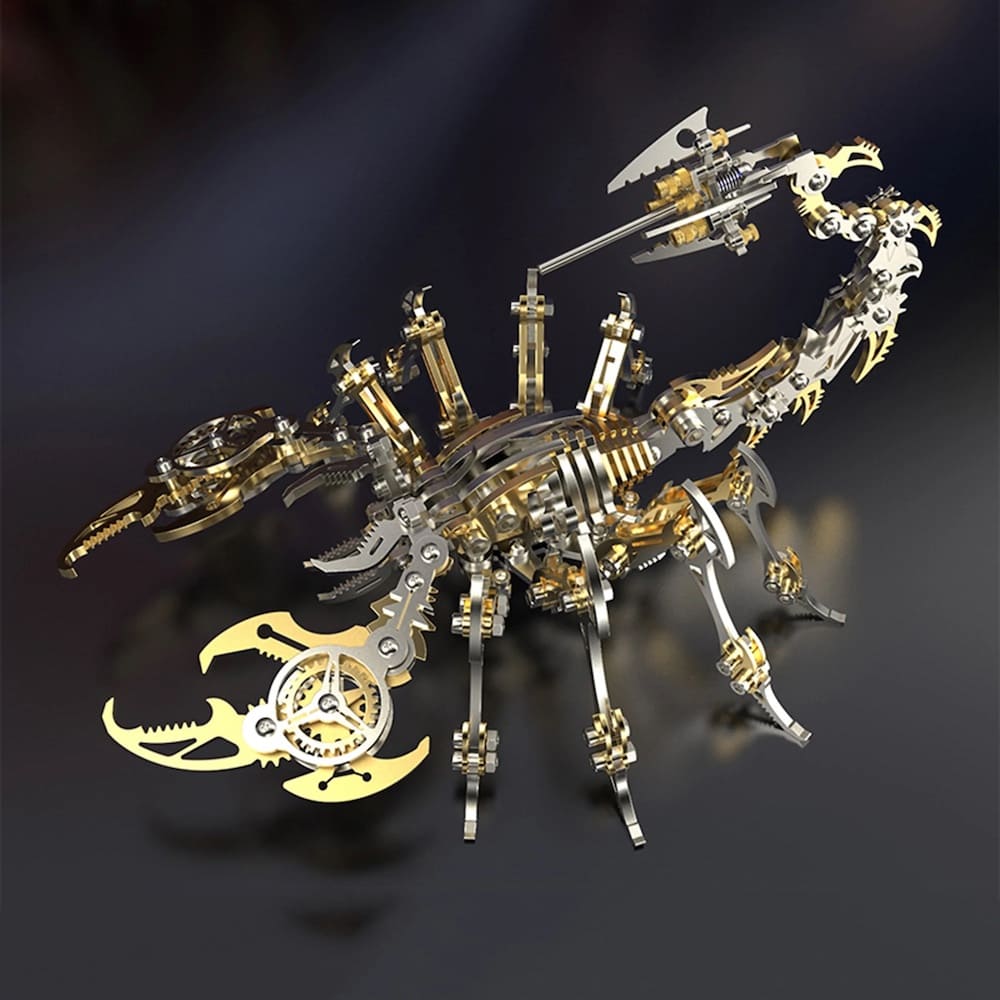 Replica puzzle 3D a unui scorpion