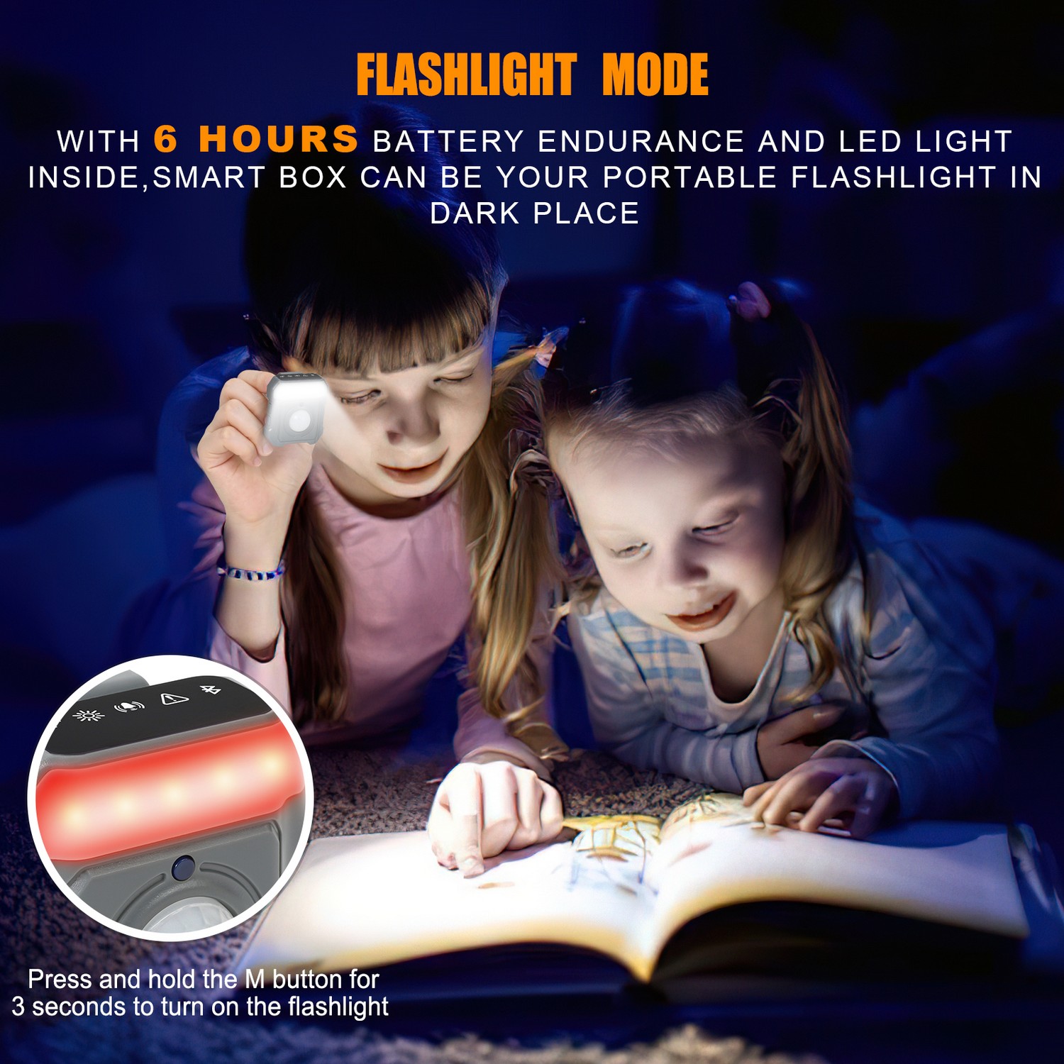 alarmă inteligentă de securitate - mod lanternă - lumină LED