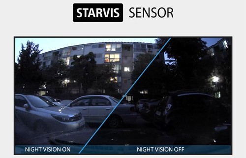 senzor sony starvis - camera dod ls500w +