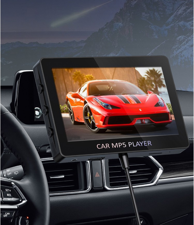 player mp5 pentru mașină, afișaj video, monitor pentru mașină