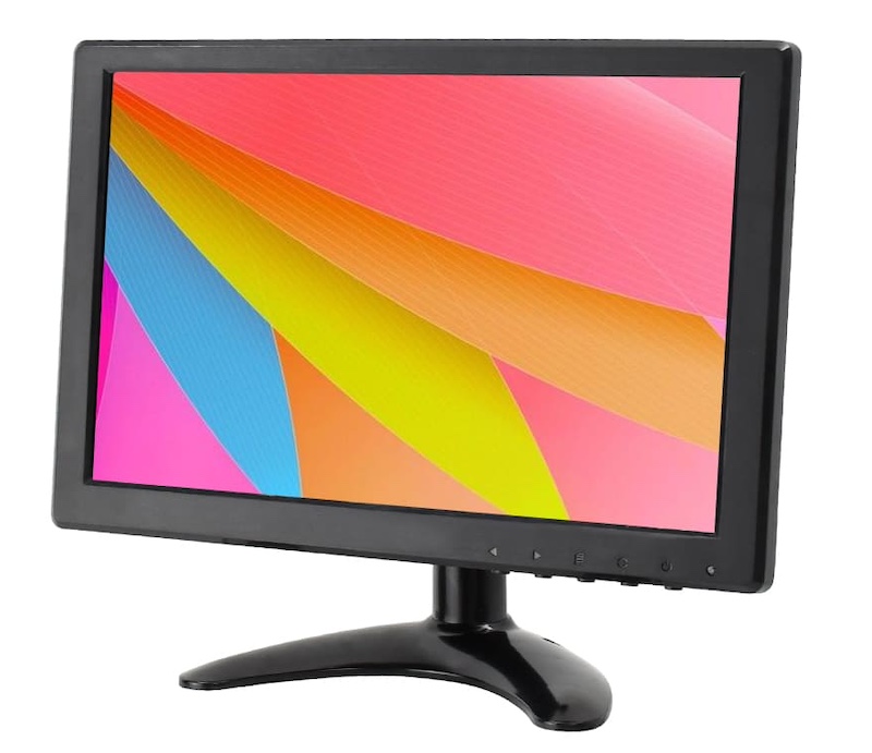 monitor bnc Monitor LCD TFT Active Matrix de 10 inch