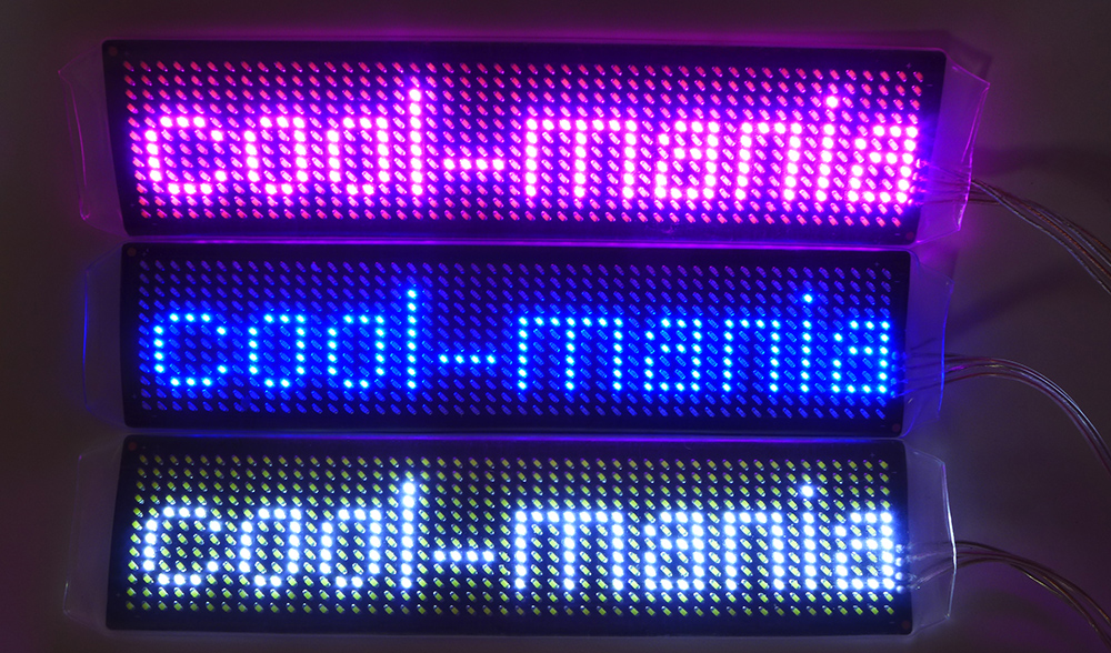 Bandă LED RGB pentru tricou LED