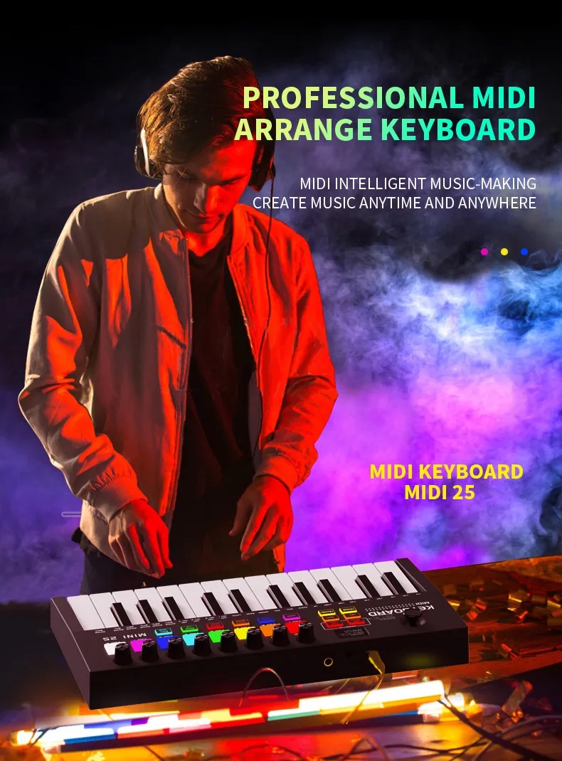 tastatură digitală pian midi pian