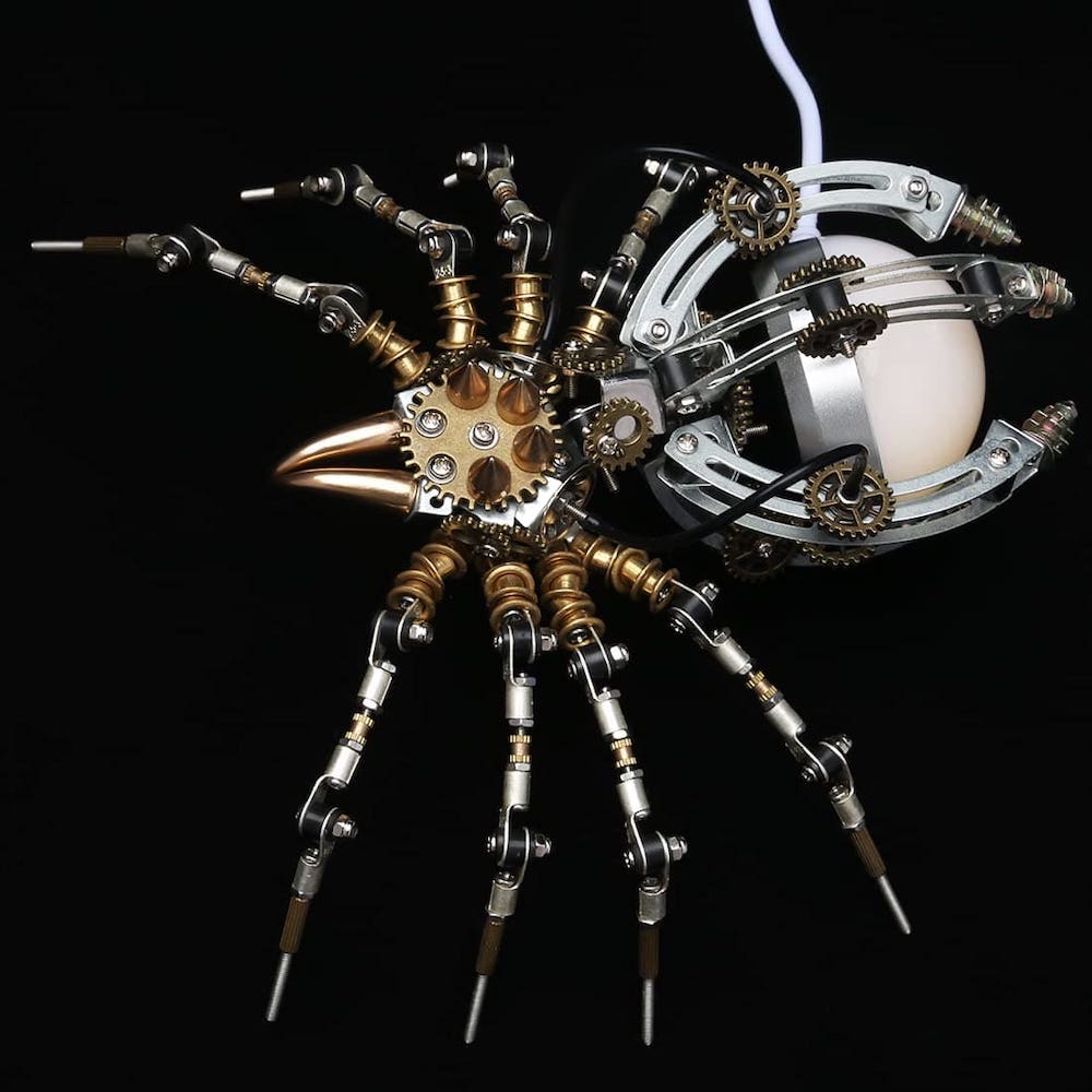 Păianjen puzzle metalic 3D