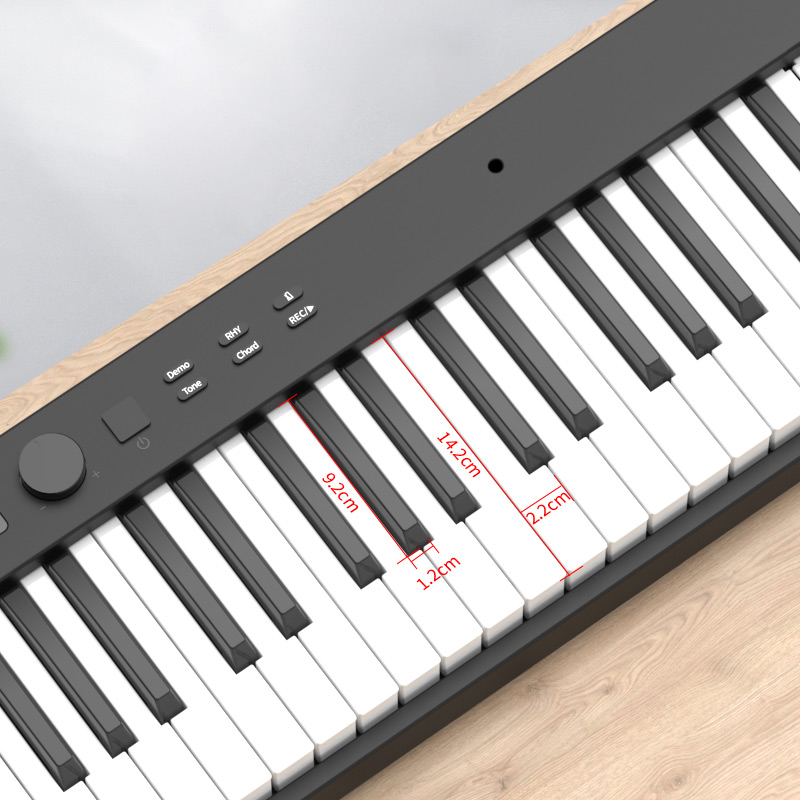 taste digitale MIDI pentru pian