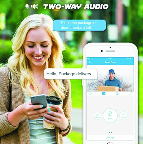 Comunicare audio audio pe 2 căi prin smartphone