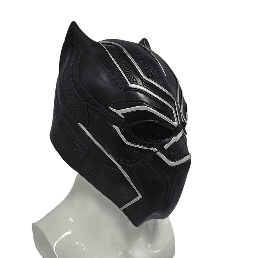 Mască neagră de carnaval Black Panther