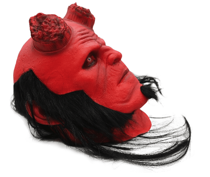 Masca de fata de diavol carnaval halloween