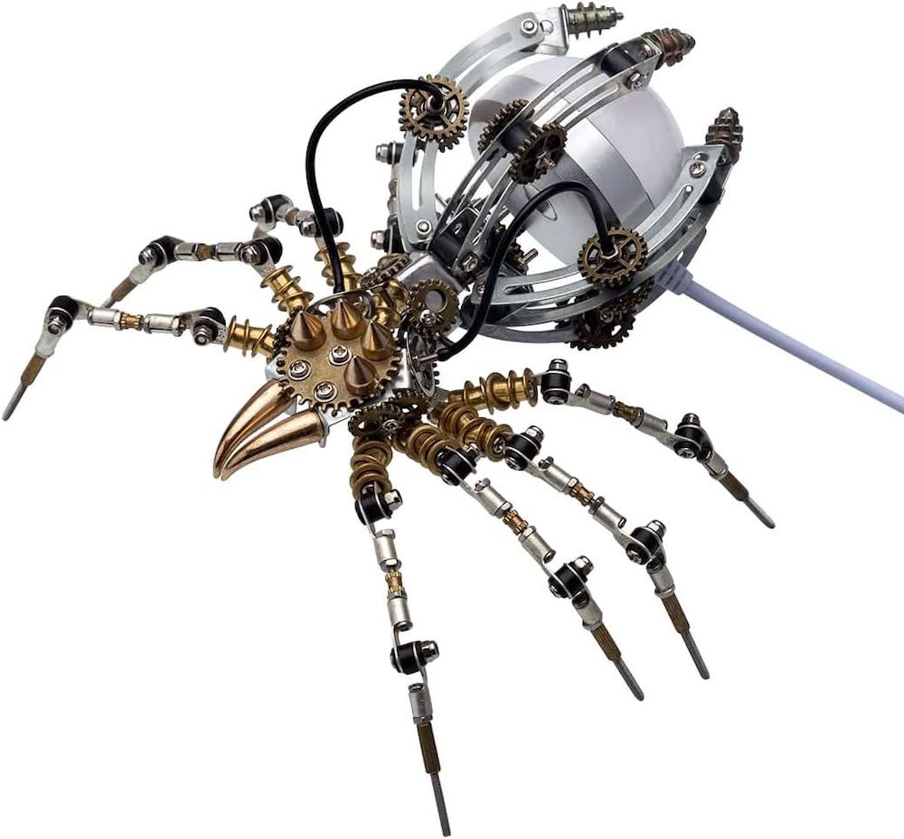Replica 3D a unui păianjen