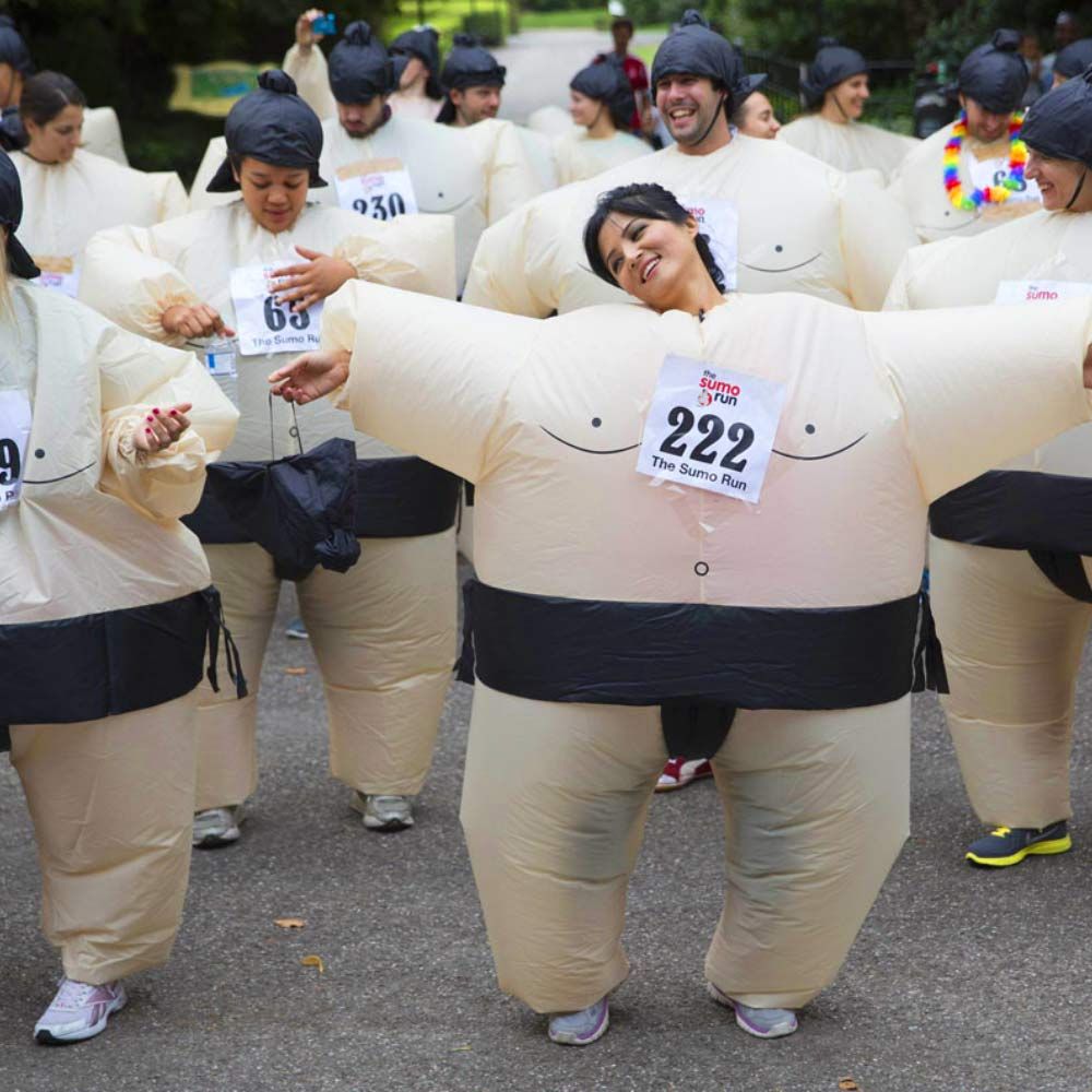 Costum de luptător de sumo pentru Halloween