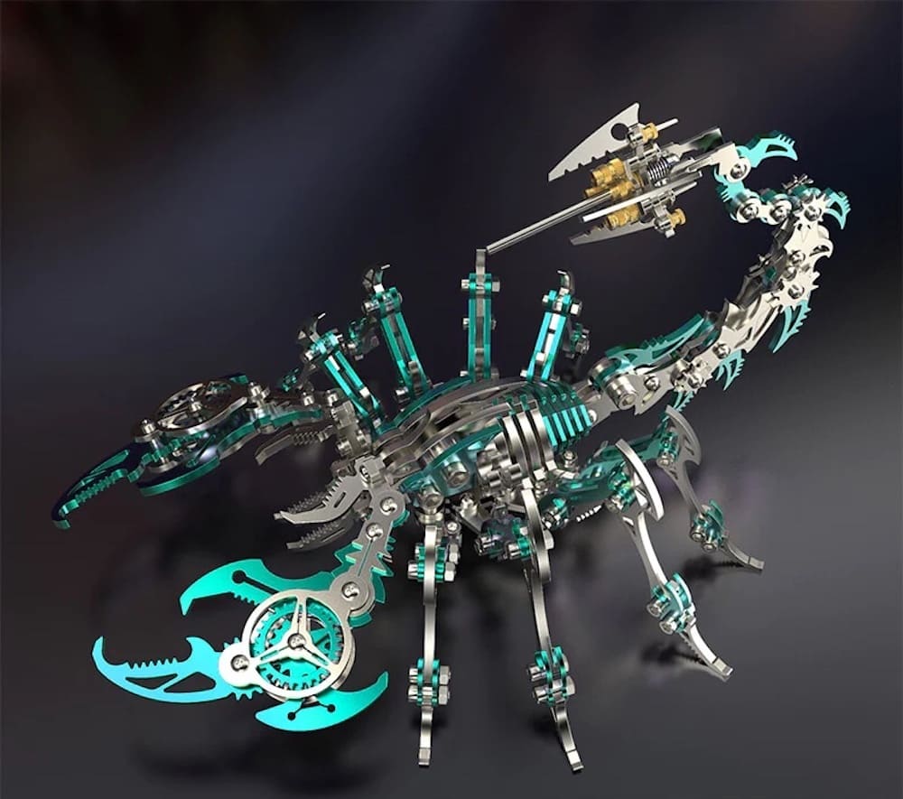 puzzle 3D scorpion pentru copii scorpion