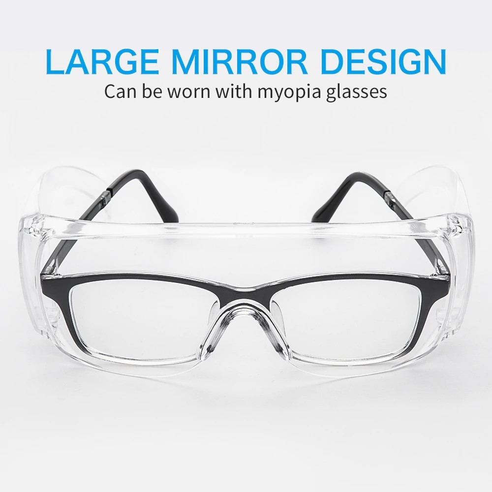 ochelari de protecție transparenti împotriva virușilor