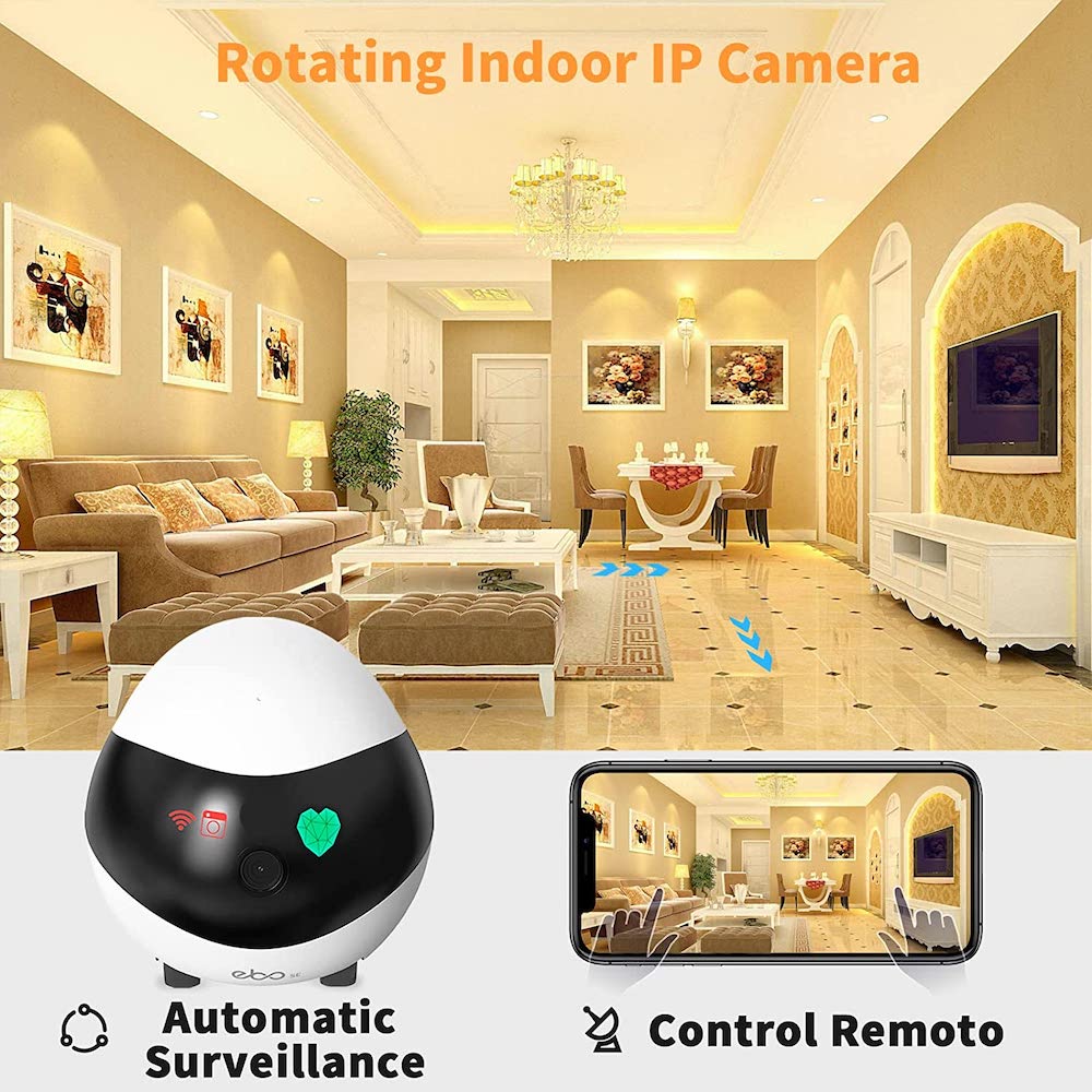 protectie robot de securitate a casei, apartamentului, proprietatii, monitorizare live p2p