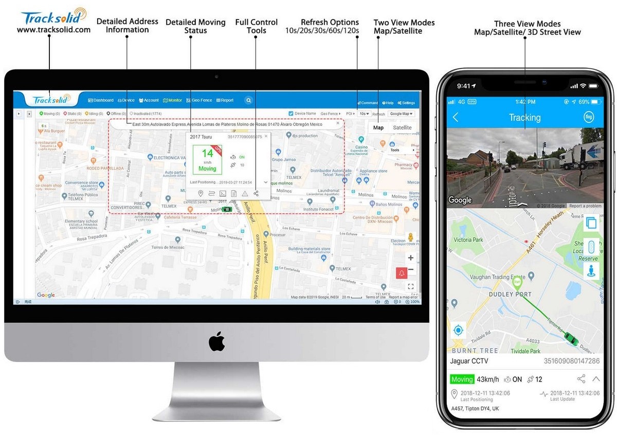 aplicația de urmărire a track-urilor GPS