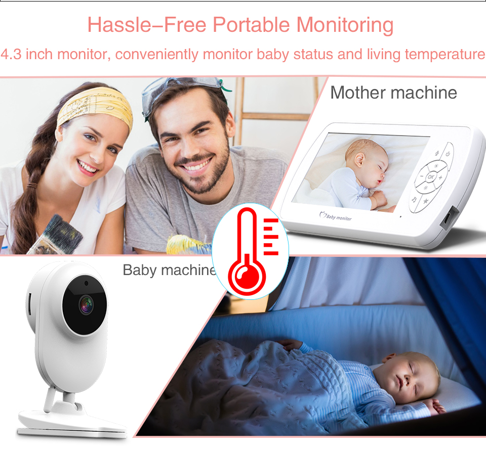 monitor pentru bebelusi - functioneaza cu baterie