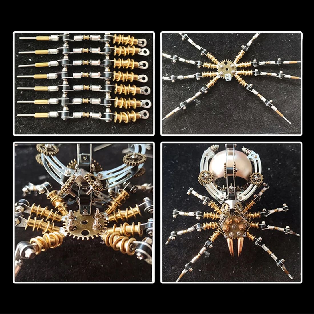 Păianjen puzzle metalic 3D