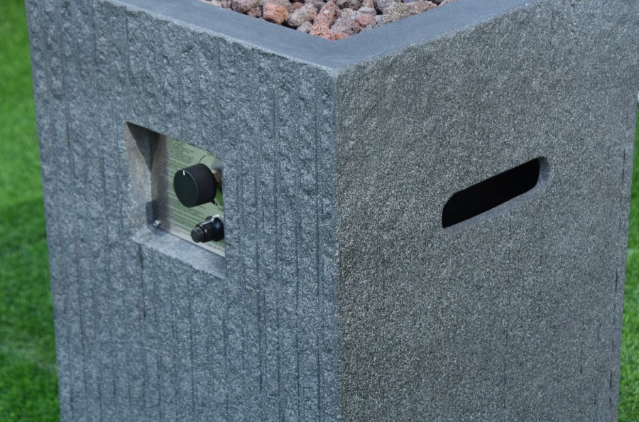 focar modern beton gaz propan