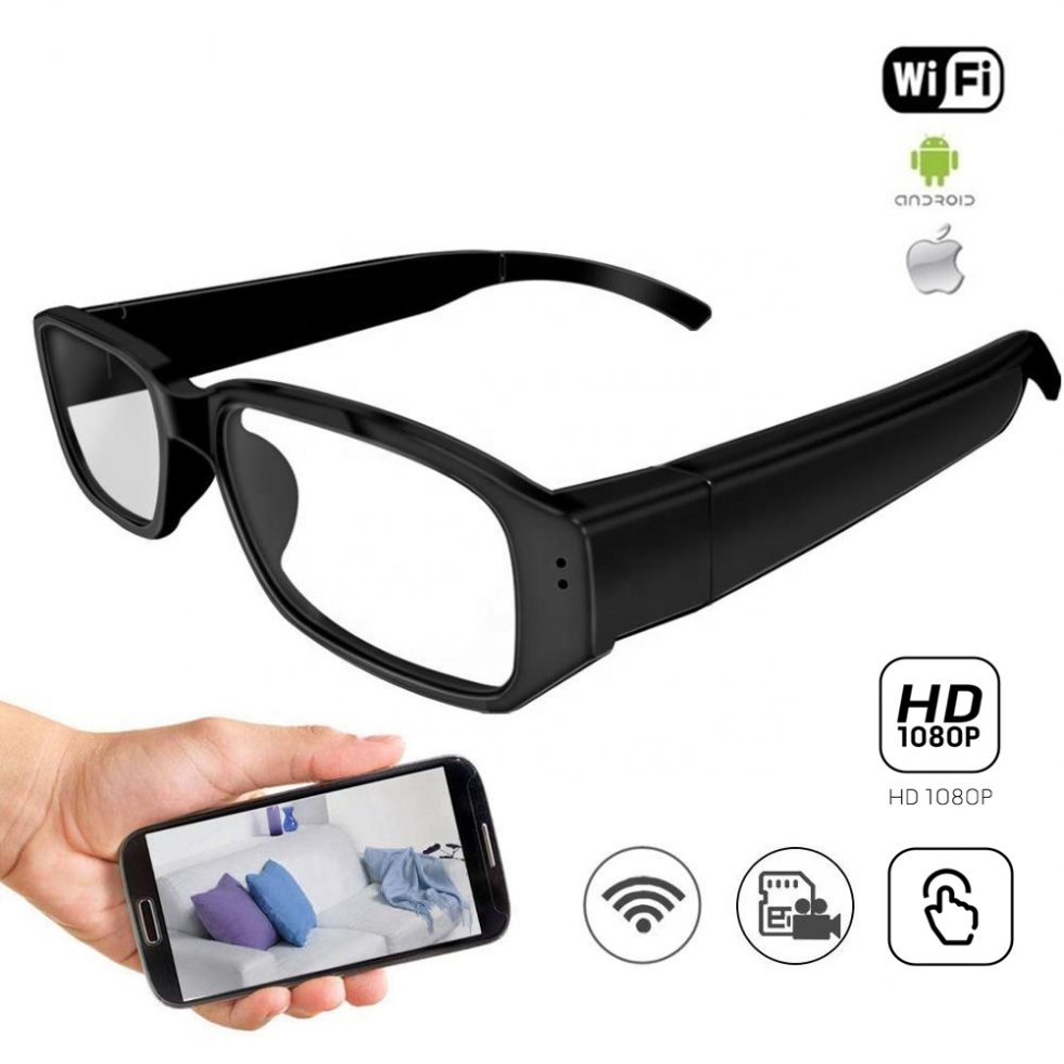 ochelari cu camera - camera spion in ochelari cu wifi