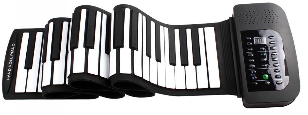 tastatură portabilă de pian roll up piano