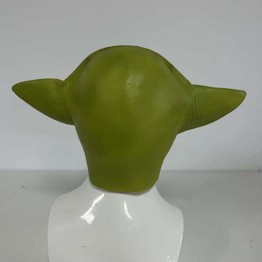 Mască de Halloween Yoda