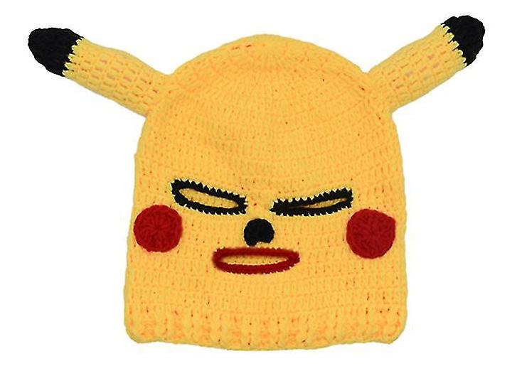 Masca de fata pikachu de Halloween
