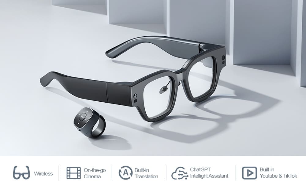 ochelari vr smart cu chat gpt smart 3D wireless