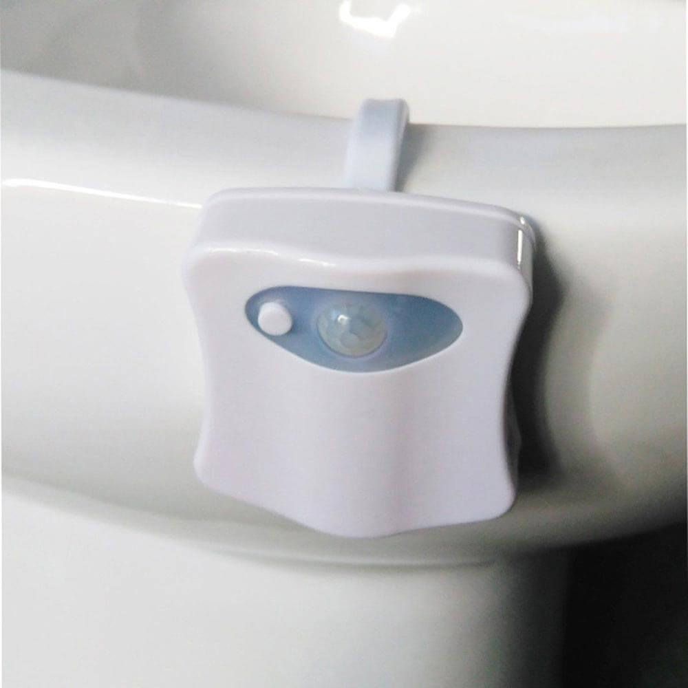 Lampa de toaleta cu senzor de miscare - LED colorat