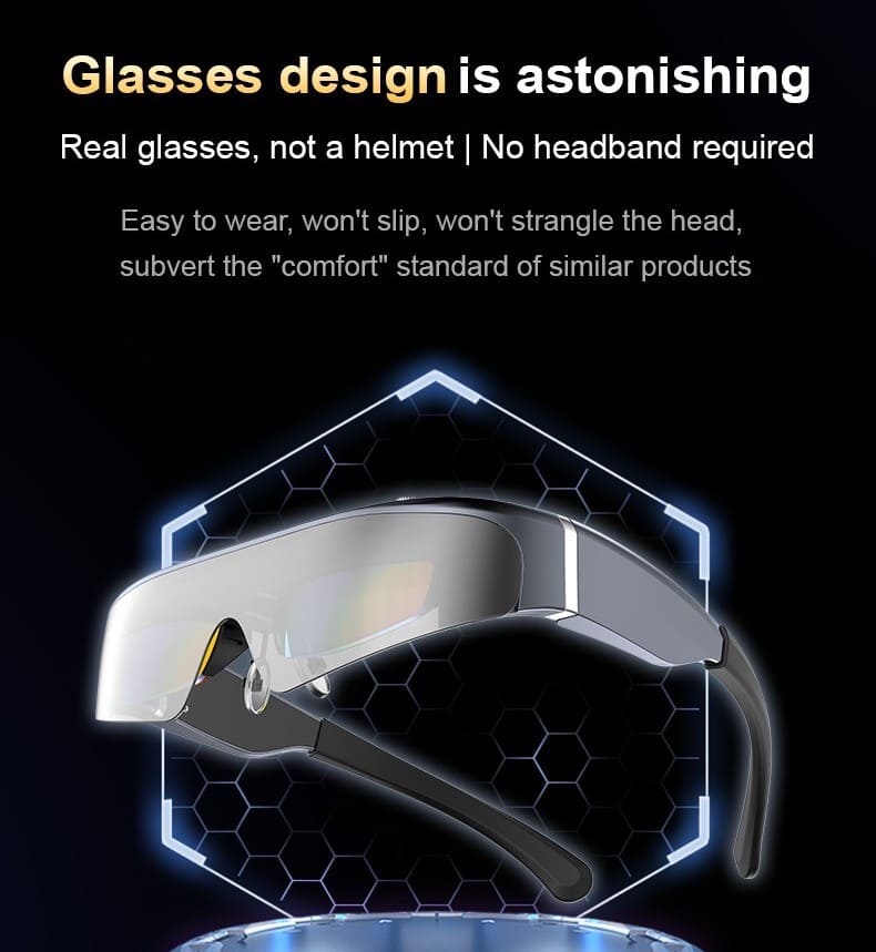 Ochelari inteligenți VR cu telecomandă