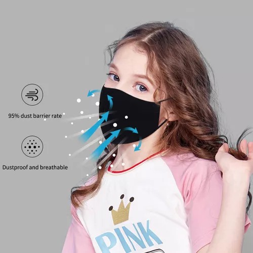 mască de protecție pentru bebeluși pe față