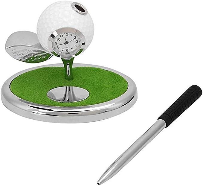 Pix de golf (minge cu baston) cu ceas functional