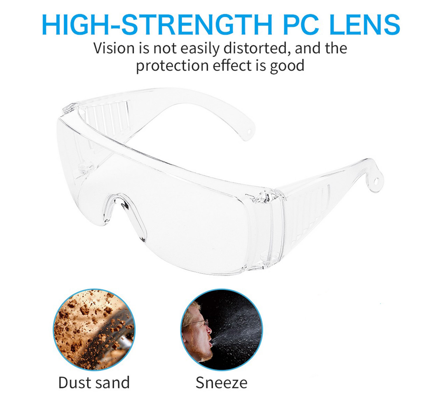 protecția ochilor împotriva virusului - ochelari